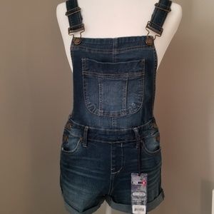 Datk Wash Denim Overalls